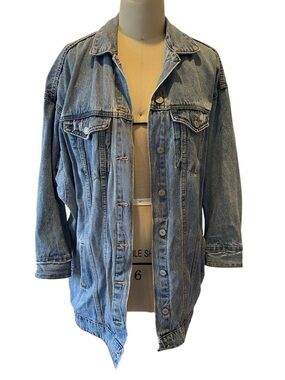 Pull & Bear along Denim Jacket - Small